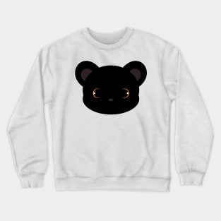 Cute Black Leopard Crewneck Sweatshirt